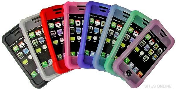 Capa de Silicone P/Iphone, Ipad, Ipod.